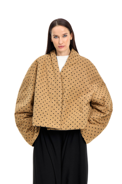 Куртка двусторонняя TULUP camel/black