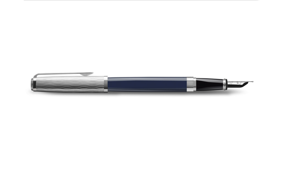 Перьевая ручка Waterman Exception22 SE deluxe цвет: Blue CT, перо: F, в подарочной упаковке