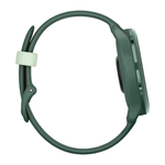 Фитнес-трекер Garmin vivoactive 6, силиконовый ремешок цвета «зелёная яшма» Безель цвета «зелёная яшма», AMOLED-дисплей с Gorilla Glass 3. Ремешок с классической застёжкой — на запястье обхватом 125–190 мм