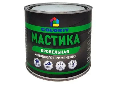 Мастика кровельная 1,8 кг COLORIT