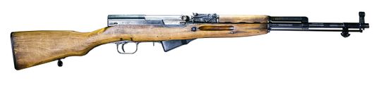 Охолощенный СКС самозарядный карабин Симонова СХП под холостой патрон 7.62х39 мм