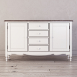 Буфет двухстворчатый с 4-я ящиками Leblanc