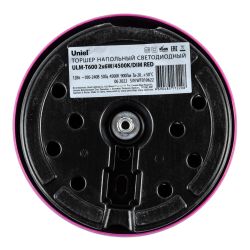 ULM-T600 2х6W-4500K-DIM RED Торшер напольный светодиодный. 2х6W. Сенсорный выключатель. Диммер. Красный. ТМ Uniel