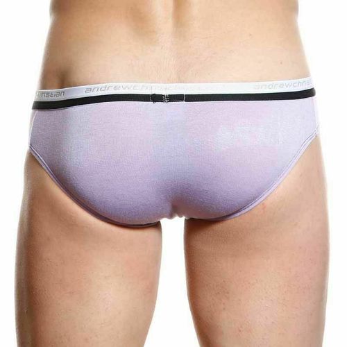 Мужские трусы брифы сиреневые Andrew Christian V Slim Holiday Brief Lila