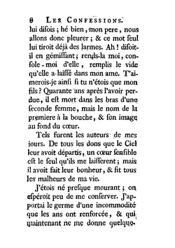 Les confessions, suivies des rêveries du promeneur solitaire. Tome 1 | Жан-Жак Руссо