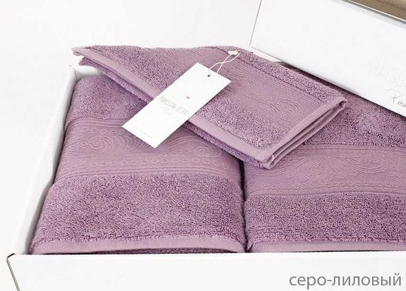 Набор полотенец   EXELLENCE - ЭКСЭЛЕНС 3пр 30х50 50х100 и 70х140 Maison Dor (Турция)