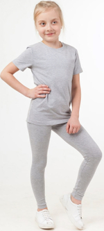 Футболка д/дев супрем р.128 сер (Батик) 00313_BAT, 1 шт.