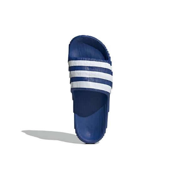 Кроссовки adidas originals Adilette 22 Слипоны Сине-белый Унисекс