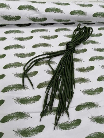 Футер (принт). Перья