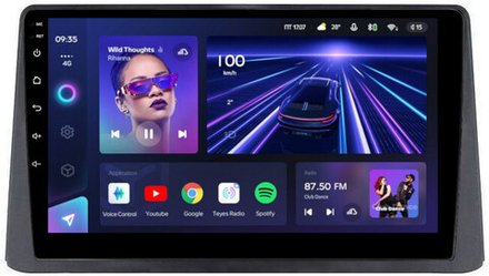 Магнитола для Opel Mokka 2012-2016 (рамка тип 1) - Teyes CC3 монитор 9" QLED на Android 10, ТОП процессор, 4Гб+32Гб, CarPlay, 4G SIM-слот