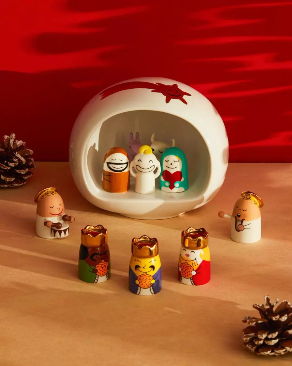 Alessi - Набор из 3 фигурок «Три короля». / артикул   AMGI10SET1  / GTIN 8003299956951
