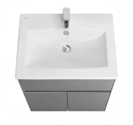 Комплект Aquaton Форест 60 туманный серый (тумба с раковиной Элина )