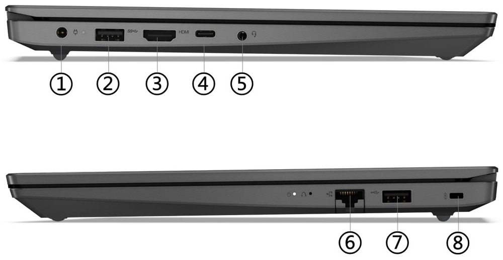 Ноутбук Lenovo V15 G4 IRU 15.6" / 8 Гб / SSD 512 Гб / Без ОС / 83A1008URU