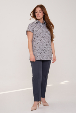 Брюки женские 4362АПА, серый #524Сер024362АПА