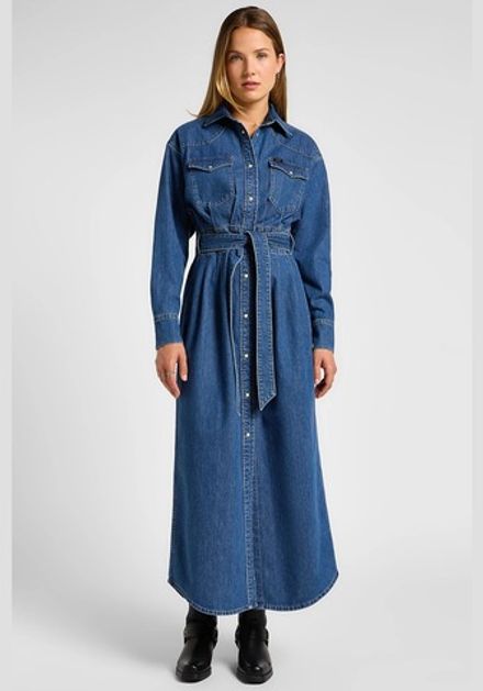 Платье BELTED WESTERN 112357937