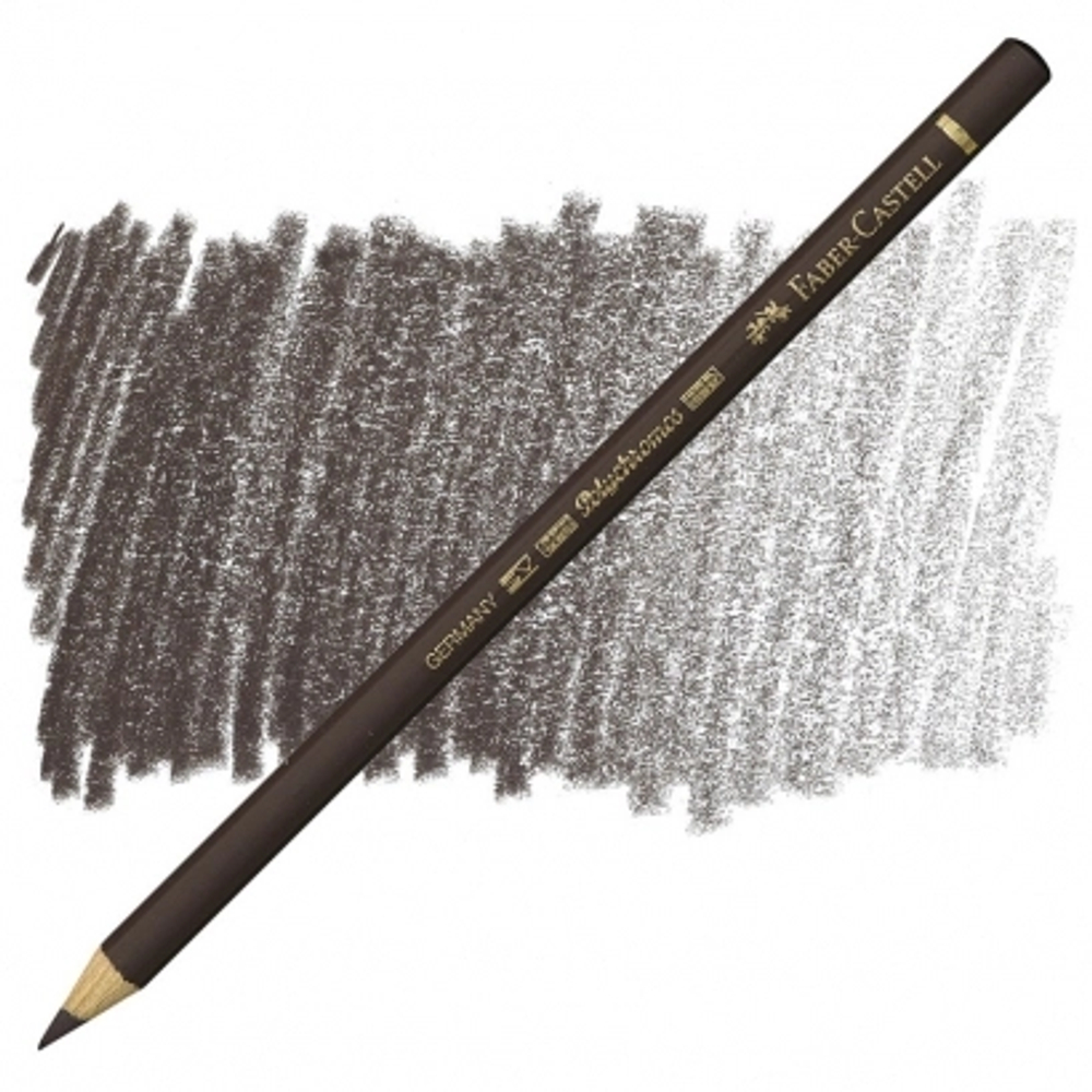 Карандаш художественный Faber-Castell "Polychromos", цвет 177 ореховый