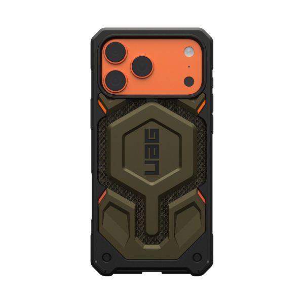 Чехол Uag Monarch Pro Case для iPhone 17 Pro Max, Зеленый | Kevlar Element Green