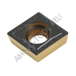 Пластина твердосплавная ISO CCMT09T304-PMA ACP10E AHNO по стали, чистовая