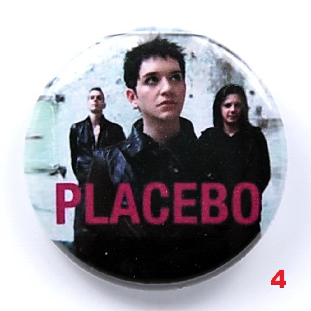 Значок Placebo 36 мм ( в ассортименте )