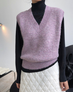 Жилет с v-образным вырезом