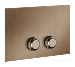 Клавиши смыва Gessi Venti20, совместимость с Geberit Sigma 8 и Sigma 12, цвет Copper Brushed PVD