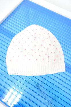 Шапочка нежная на 3/6 месяцев