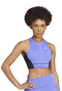 Женский топ теннисный Adidas HEAT.RDY Crop - разноцветный