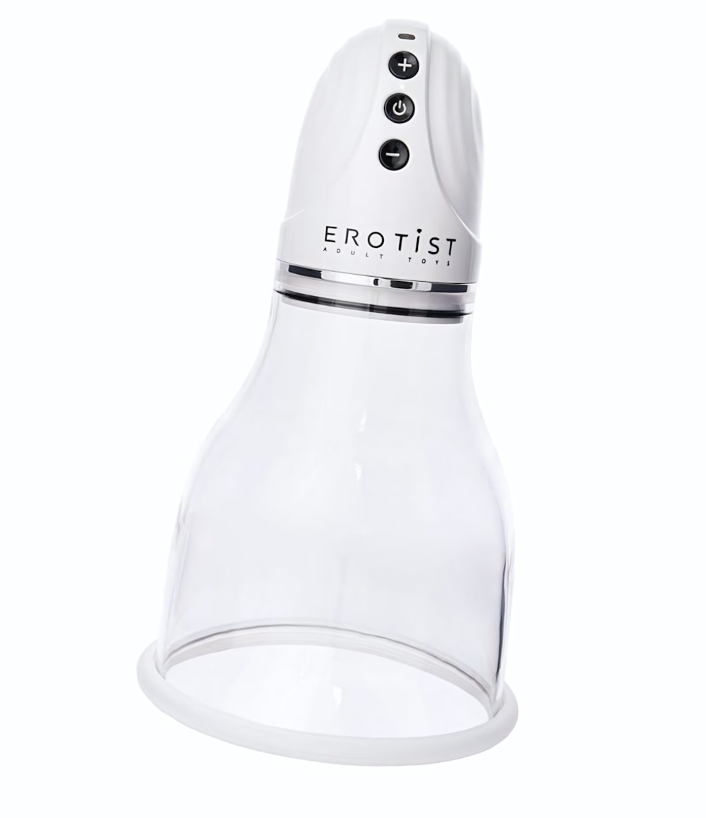 Вакуумная помпа для груди Erotist Adult toys (Цвет: прозрачный)