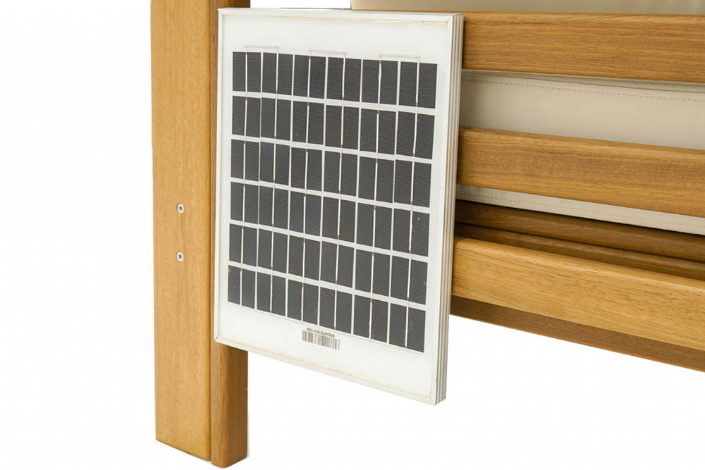 Шатер деревянный с лежаками Tagliamento Loca