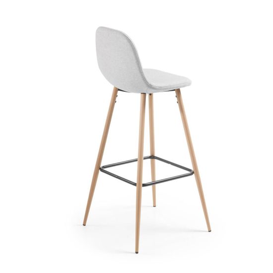 Полубарный стул Nilson светло-серый