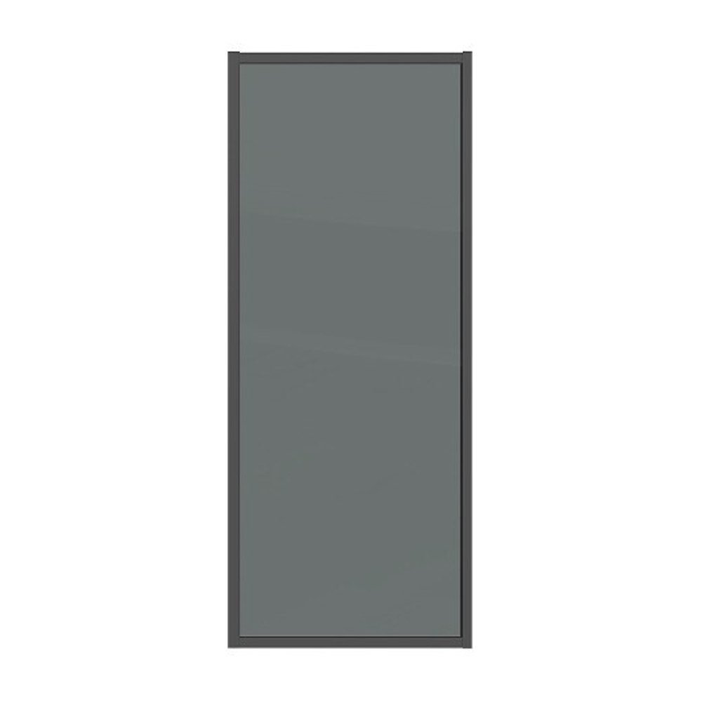 Боковая стенка Grossman Style 200.K33.05.100.21.10 (100х195) черный матовый,стекло тонированное, 1 место