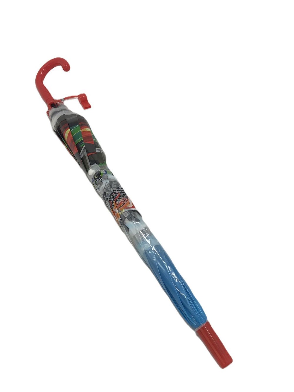 Зонт детский Гоночные машины цвет красный