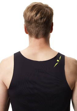 МАЙКА МУЖСКАЯ TOP TANK | BLACK YELLOW