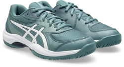 Детские теннисные кроссовки Asics Gel-Game GS - foggy teal/white