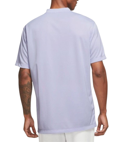 Мужское теннисное поло Nike Court Dri-Fit Blade Solid Polo - oxygen purple/white