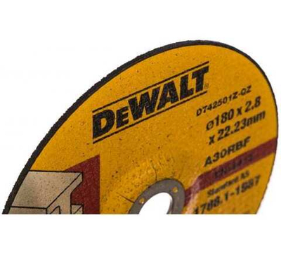 DeWalt, DT42501Z, Диск отрезной по металлу 180 x 2.8 x 22.23мм, шт