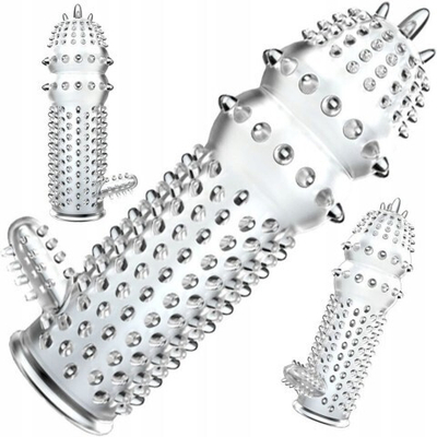 Насадка - удлинитель пениса прозрачная