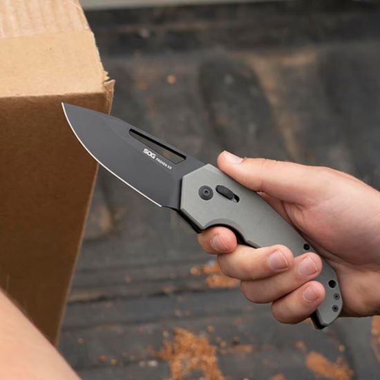 Нож SOG 12-25-03-57 Prohen XR с клинком из стали D2, рукоять G10