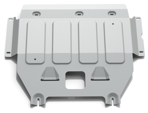 Защита картера и КПП Rival для Mini Clubman II (V - 1.5) (Cooper) 2015-2019 2019-н.в./Mini Clubman II (V - 2.0) (Cooper S) 2015-2019 2019-н.в./Mini Hatch III (V - 1.5) (Cooper) 2013-2018 2018-н.в./Mini Hatch III (V - 2.0) (Cooper S) 2013-2018 2018-н.в., штампованная, алюминий 4 мм, с крепежом, 333.8205.1