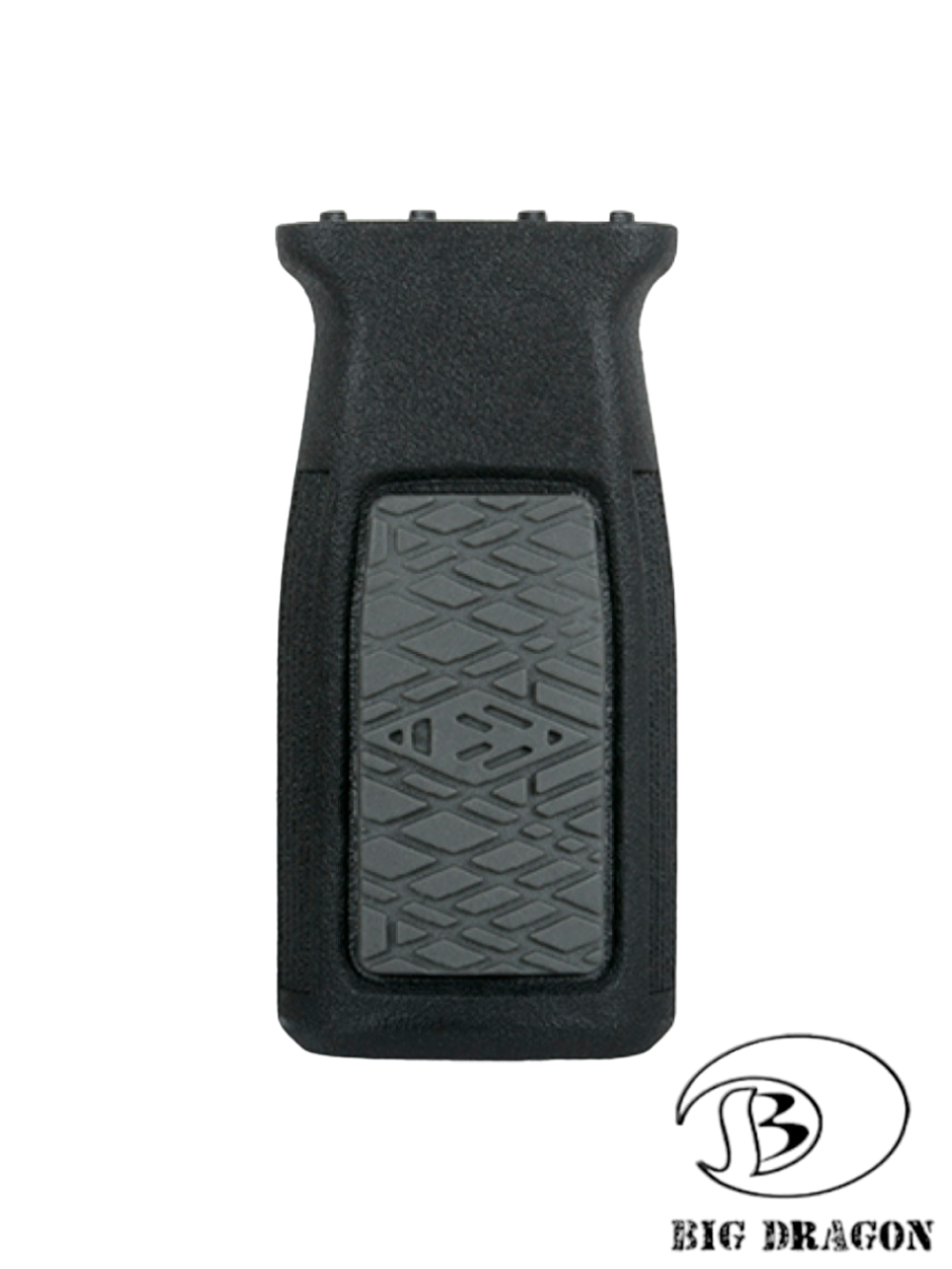 Рукоятка на цевьё Big Dragon M-LOK Vertical Grip (BD9369BKG). Black/Green