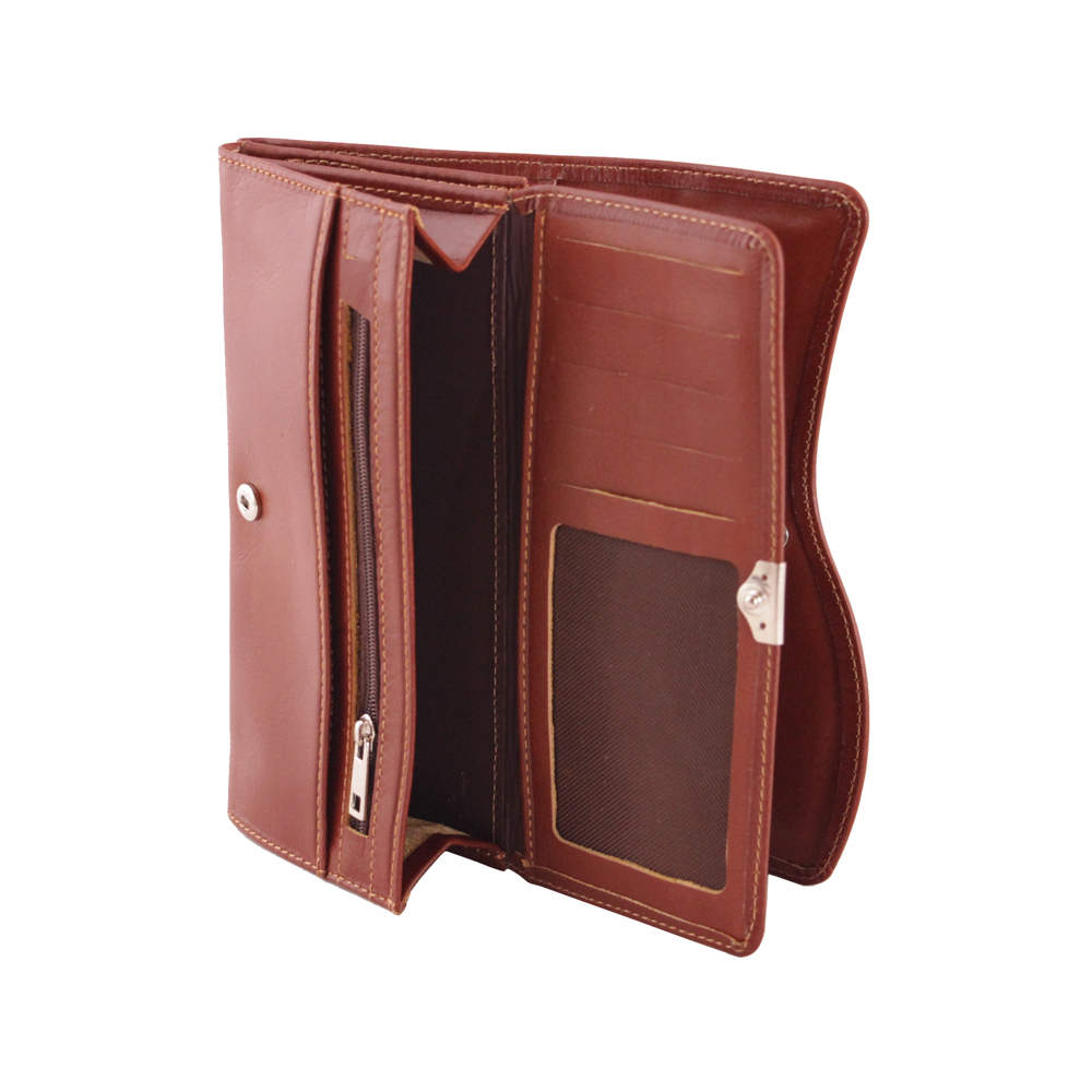 Женский подарочный набор клатч и кошелек Barez Leather натуральная кожа Иран DS68 569