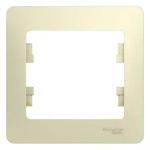 GLOSSA 1-постовая РАМКА, БЕЖЕВЫЙ