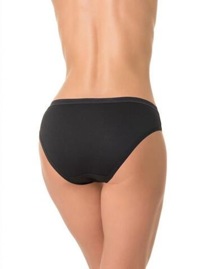 Бамбуковые однотонные трусики-слипы (Размер: M) (Цвет: грязно-синий)