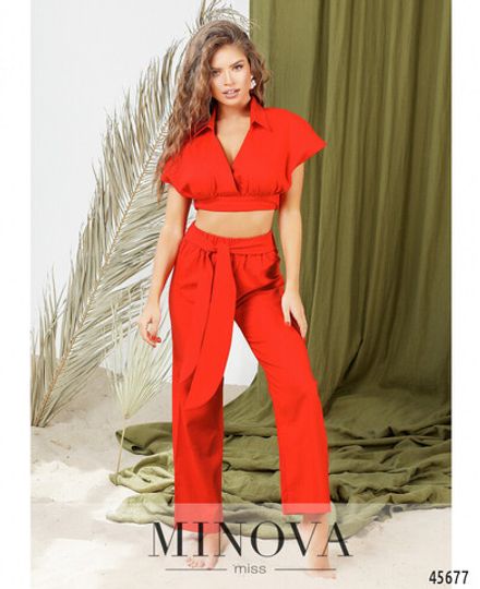 Костюм 2182-Оранжевый Minova Фото 2