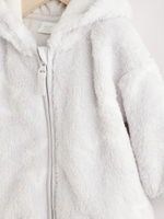 Куртка флисовая для малышей Next E52-870, Светло-серый