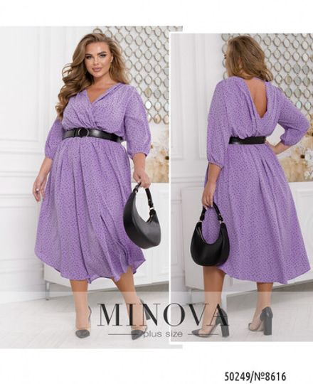 Платье 8616-сиреневый Minova Фото 1