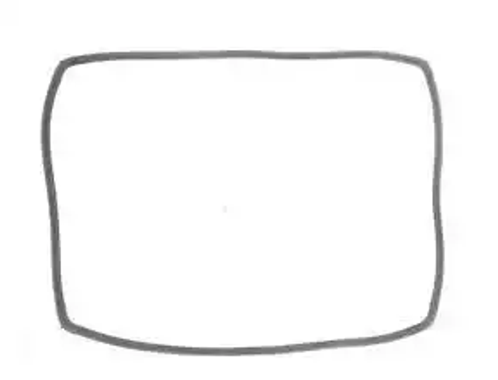 Уплотнитель для духового шкафа Bosch (Бош) - 754066, 604432, 658558