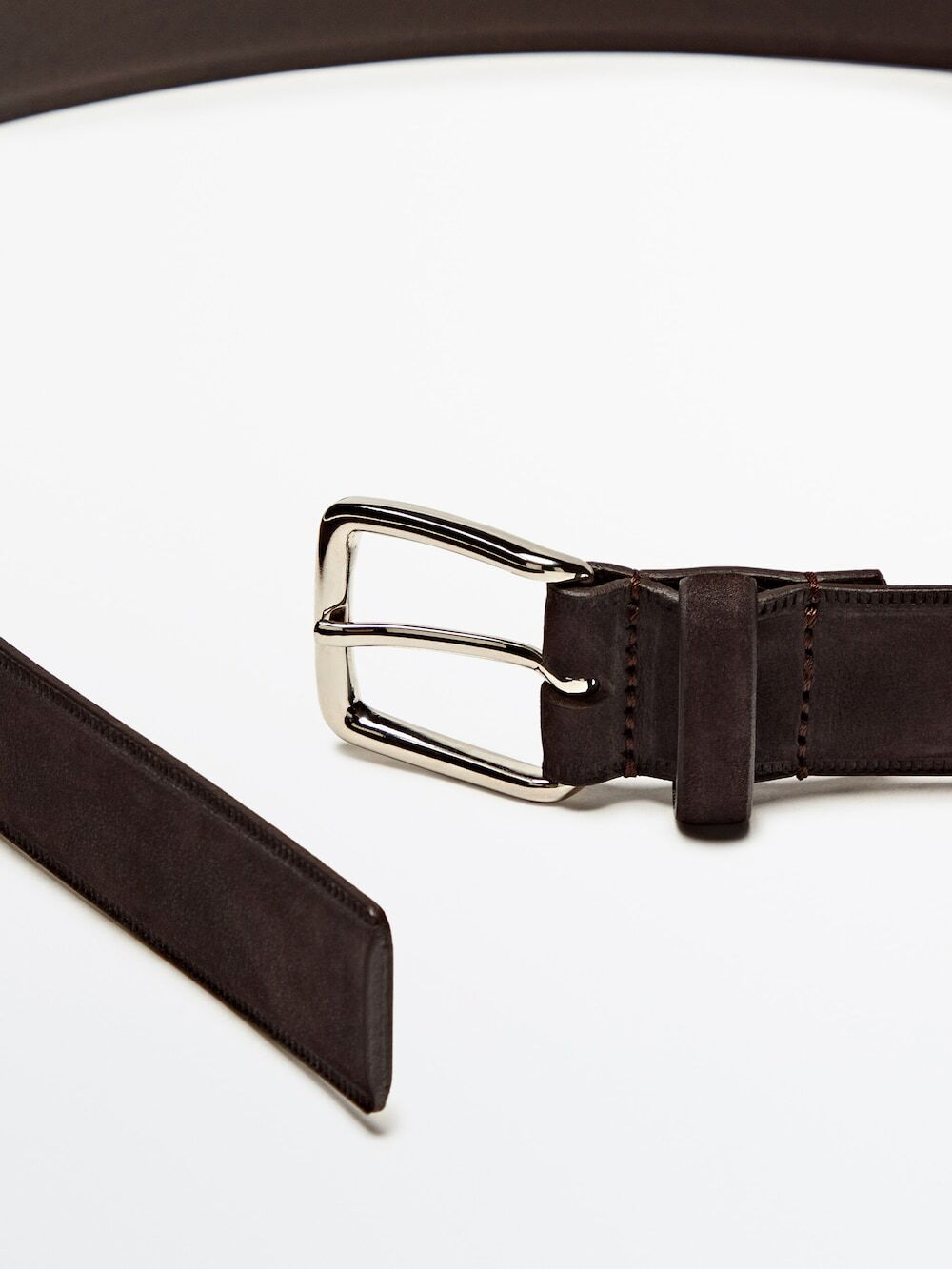 Massimo Dutti Ремень из нубука, ЖЖЕНЫЙ