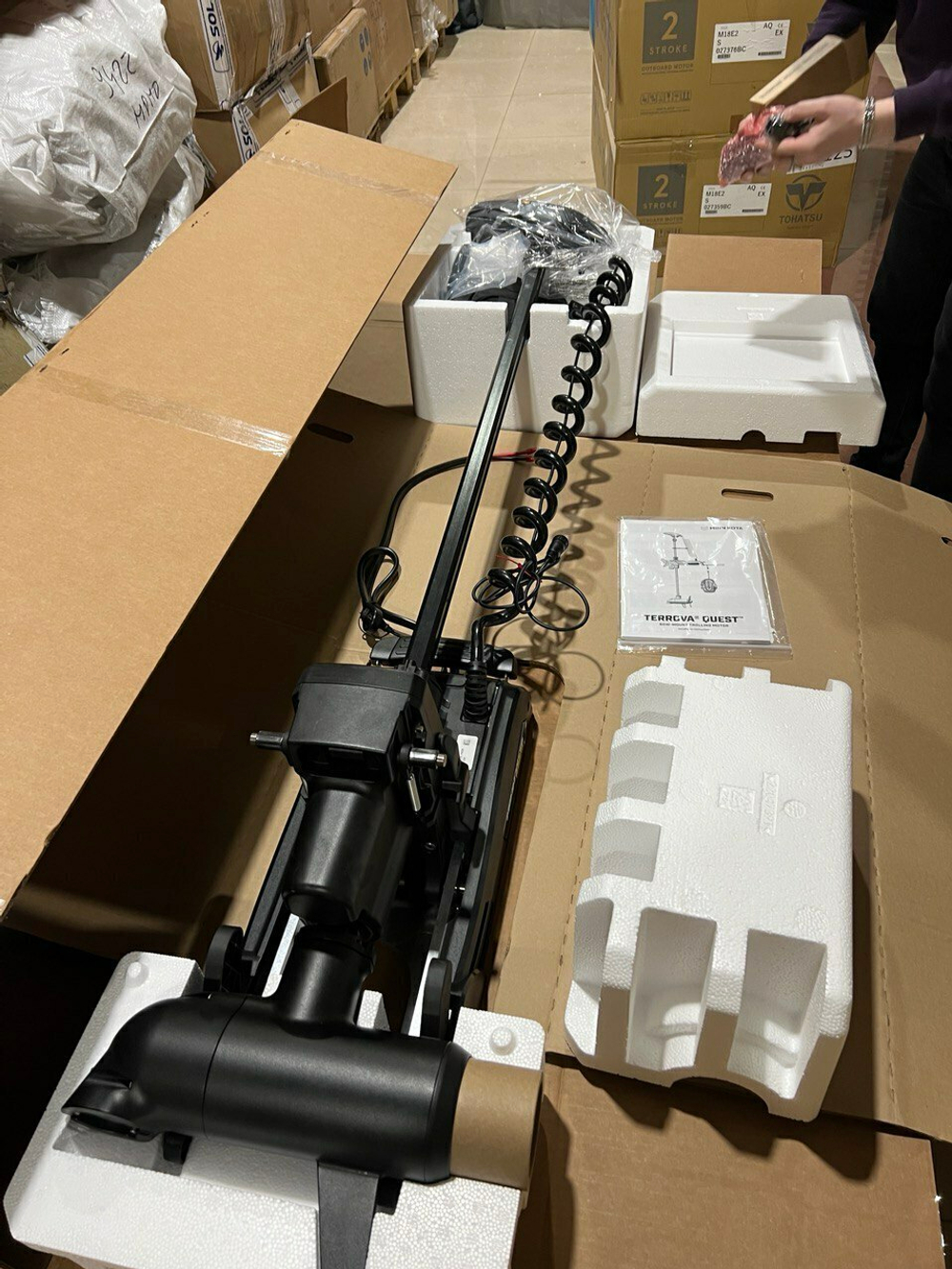 Minn Kota Terrova Quest 90/115 LBS 60"/152cm 24V/36V | Dual spectrum CHIRP Brushless