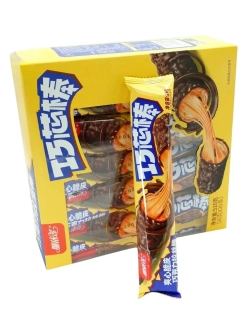 Хрустящие батончики с карамельной начинкой 26 г * 20 шт